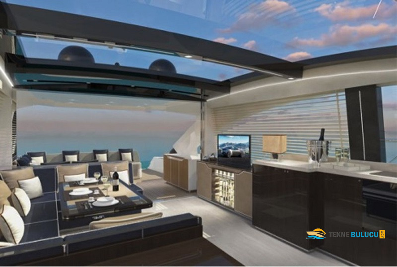 Fairline Targa 63 GTO 2020 iç mekan 1