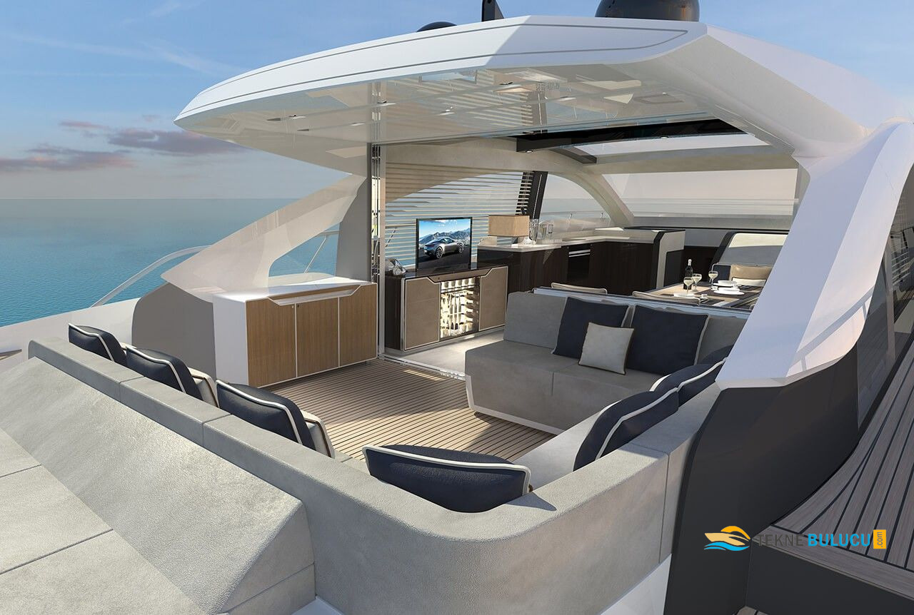 Fairline Targa 63 GTO 2023 iç mekan 1