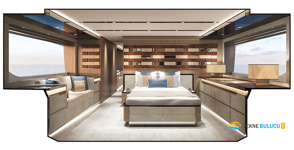 Fairline Targa 63 GTO 2025 iç mekan 1