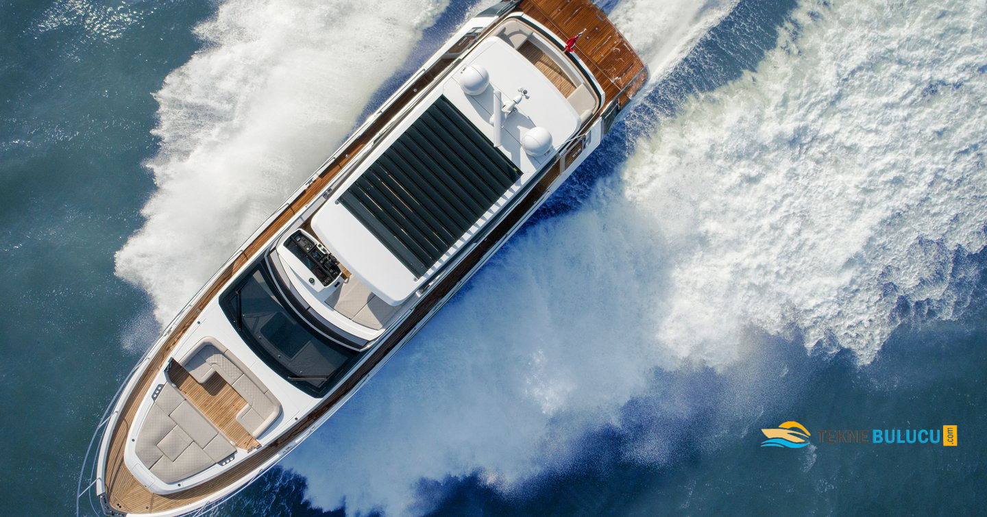 Fairline Squadron 68 2023 iç mekan 1