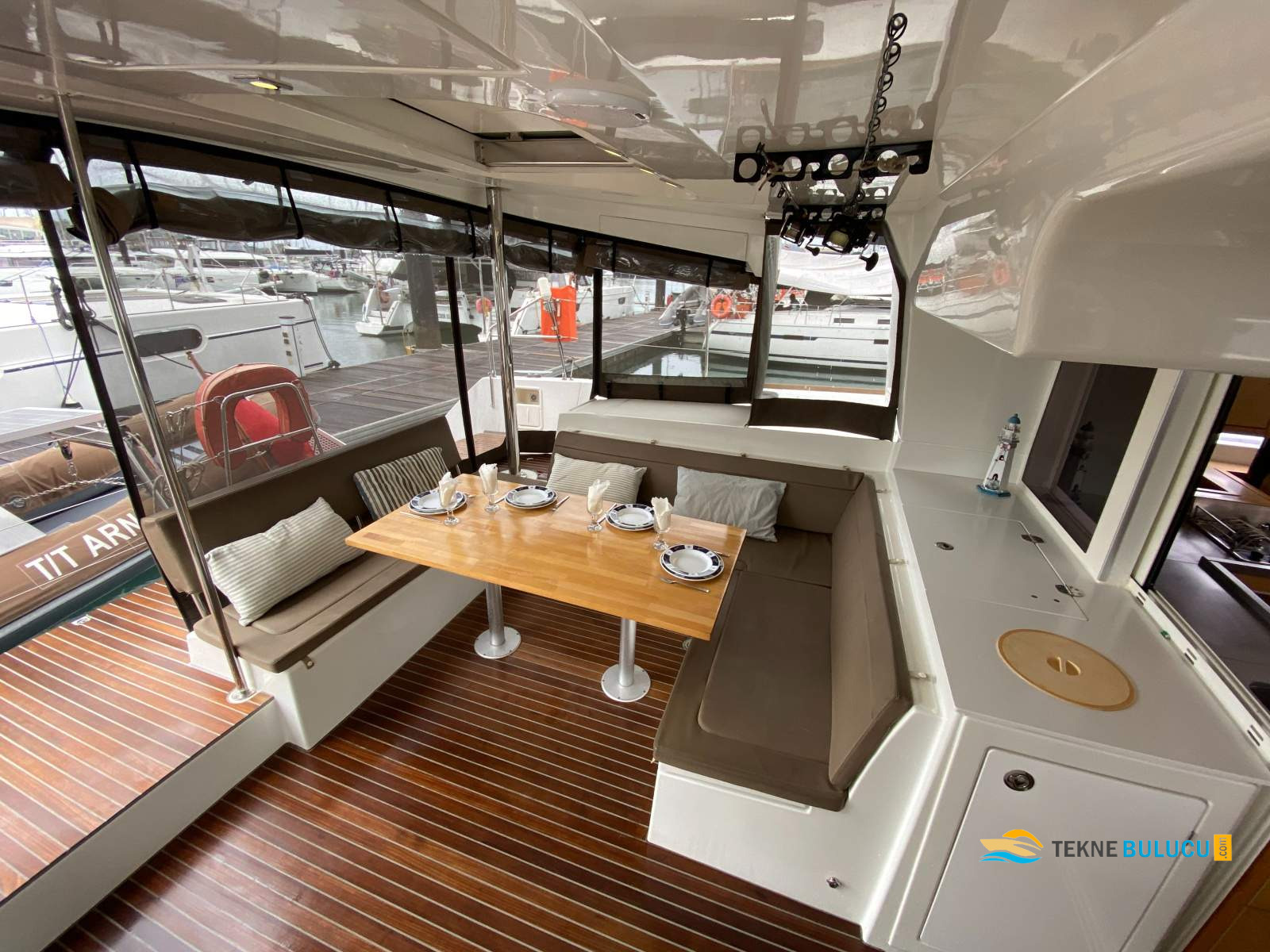 Lagoon 450 2018 iç mekan 1
