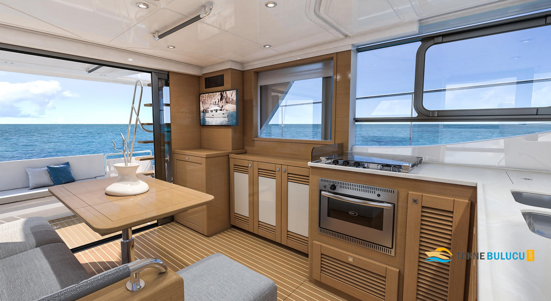 Beneteau Swift Trawler 47 2021 iç mekan 1