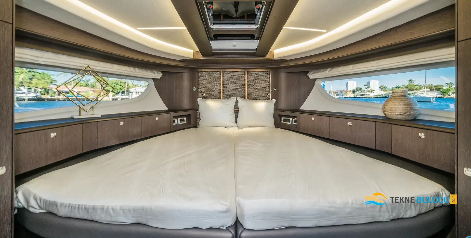 Galeon 400 Fly 2018 iç mekan 1