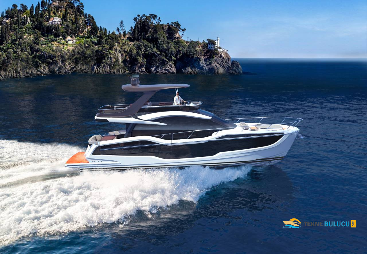 Galeon 560 Fly 2021 iç mekan 1