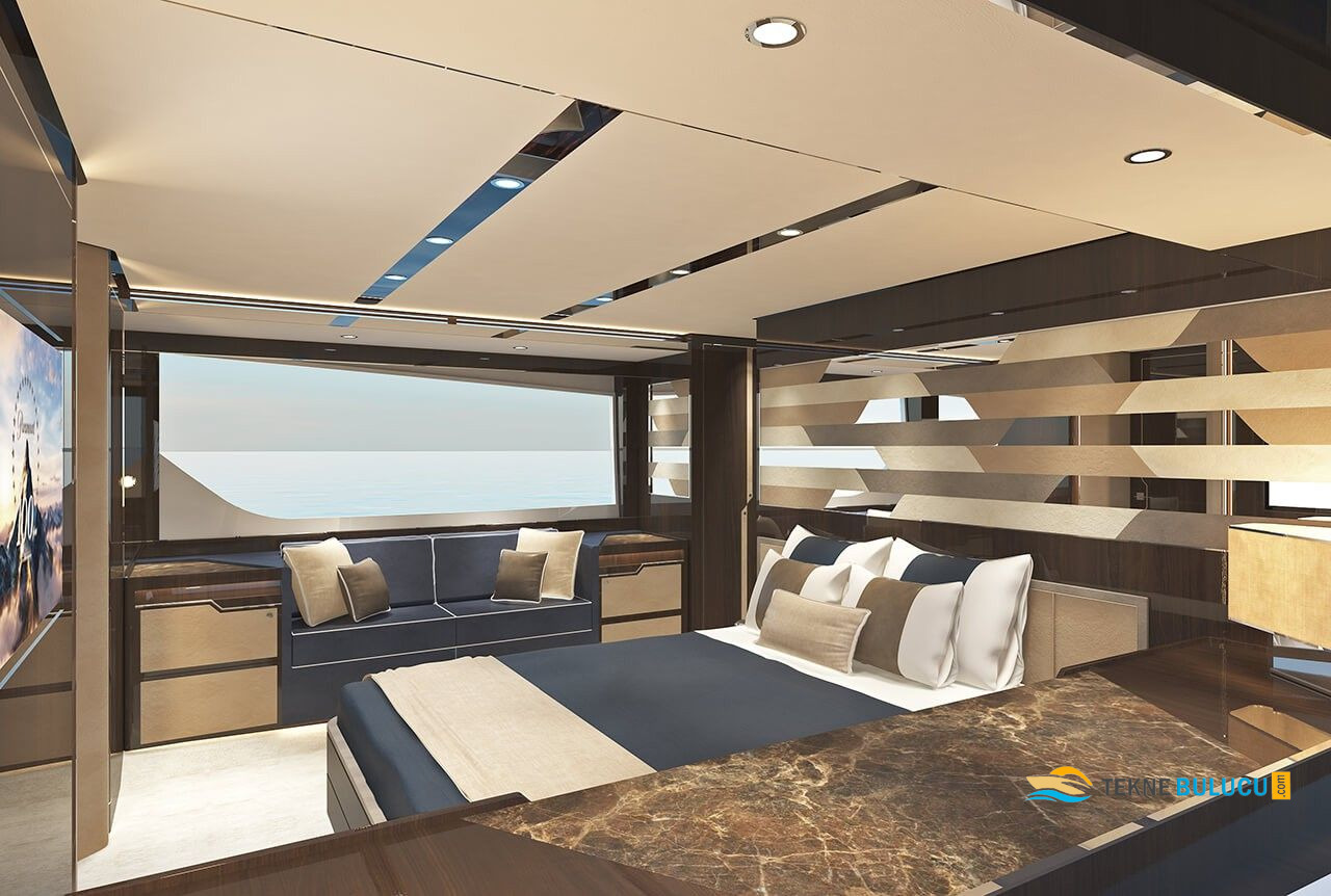 Fairline Targa 63 GTO 2023 iç mekan 2