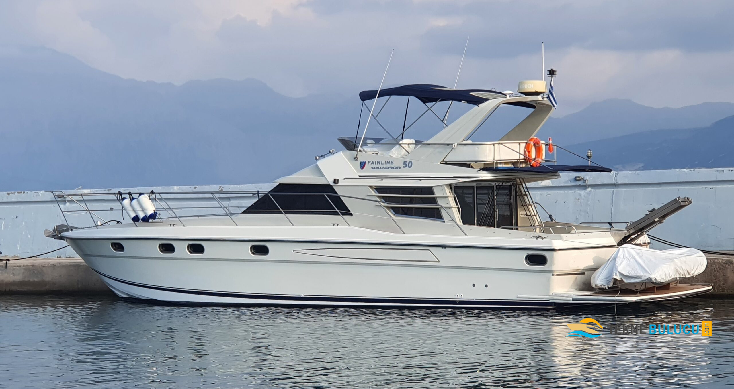 Fairline Squadron 50 2012 iç mekan 2