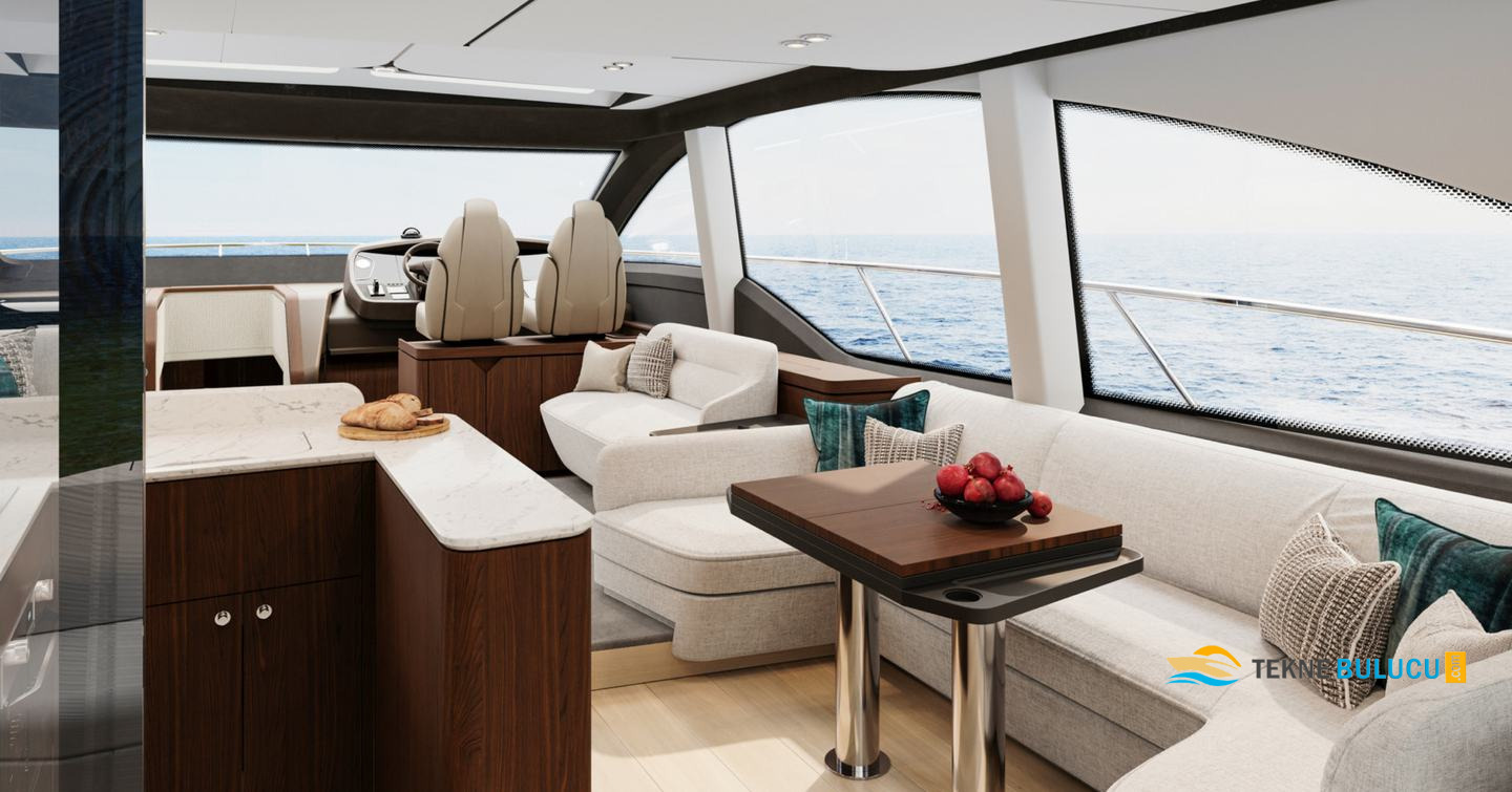 Fairline Phantom 65 2022 iç mekan 2