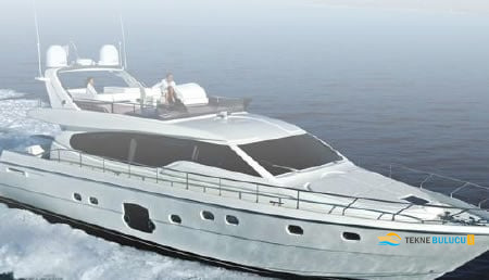 Ferretti 630 2006 iç mekan 2