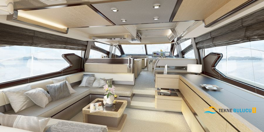 Azimut 64 Fly 2013 iç mekan 3