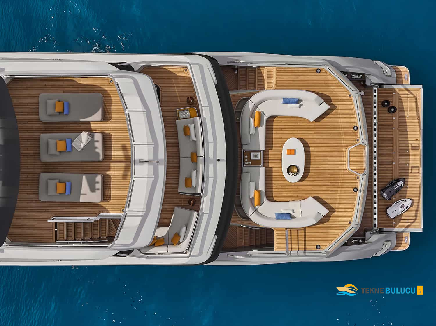 Azimut Grande Trideck 2022 iç mekan 3