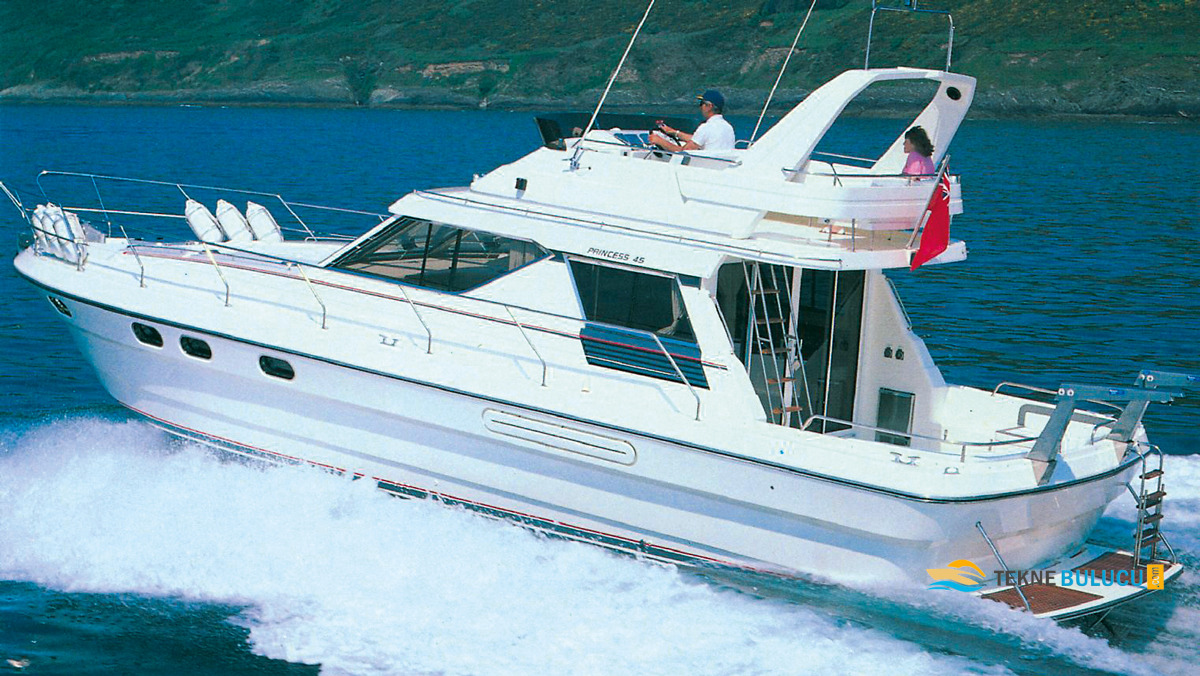 Princess Princess 45 1982 Model iç mekan 3
