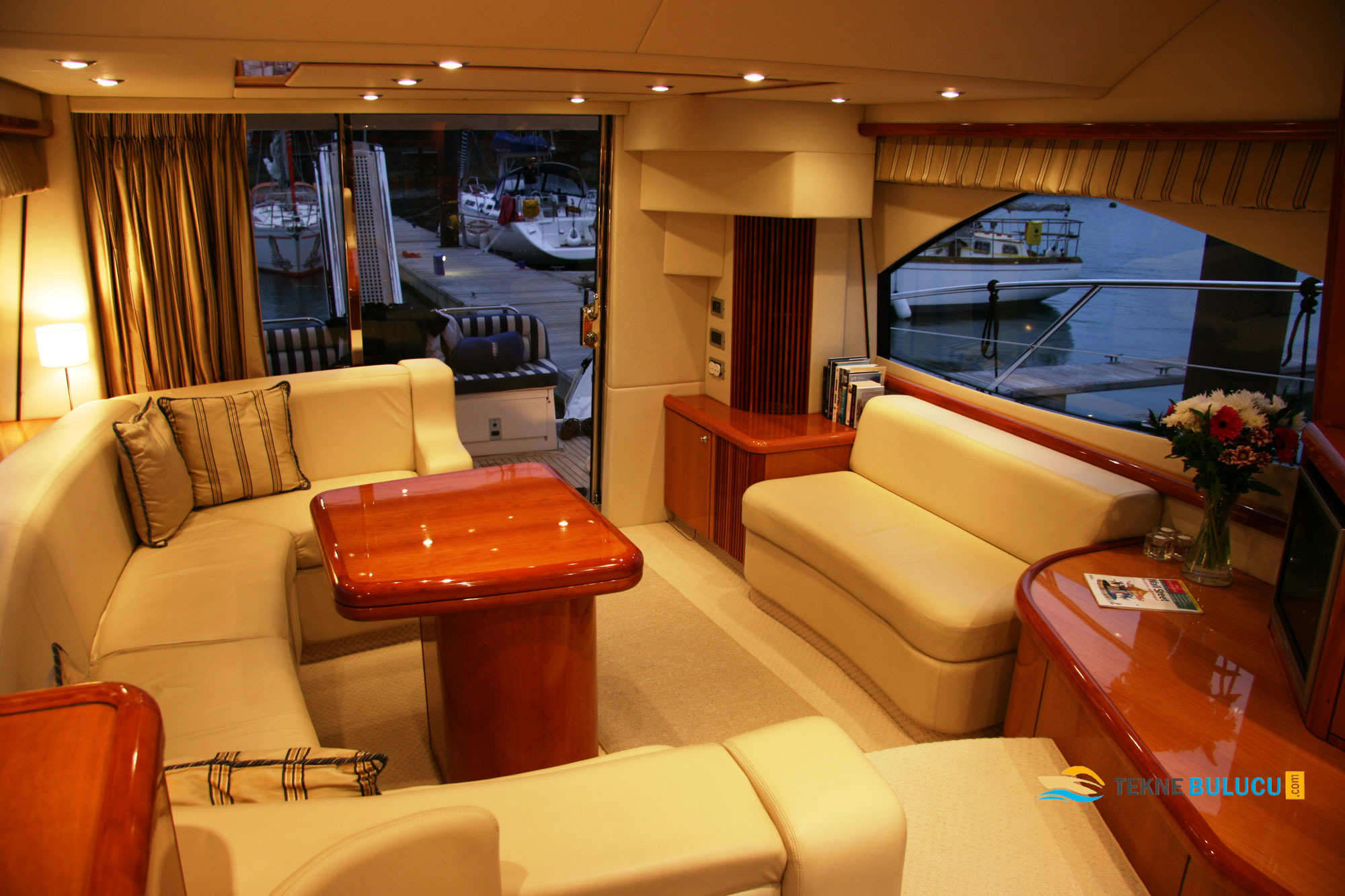 Sunseeker Manhattan 50 2004 Model iç mekan 3