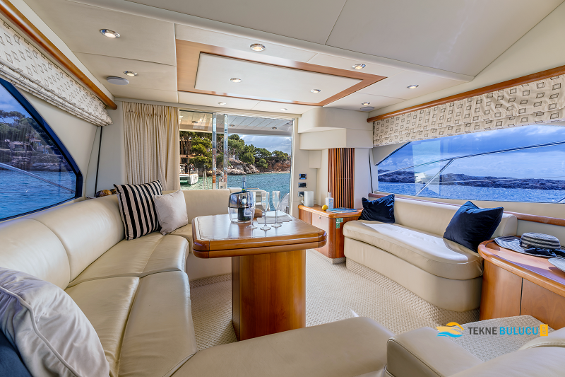 Sunseeker Manhattan 50 2007 Model iç mekan 3