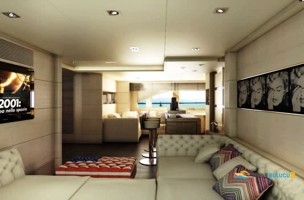 Benetti Benetti Vision 145 43m 2011 Model iç mekan 3