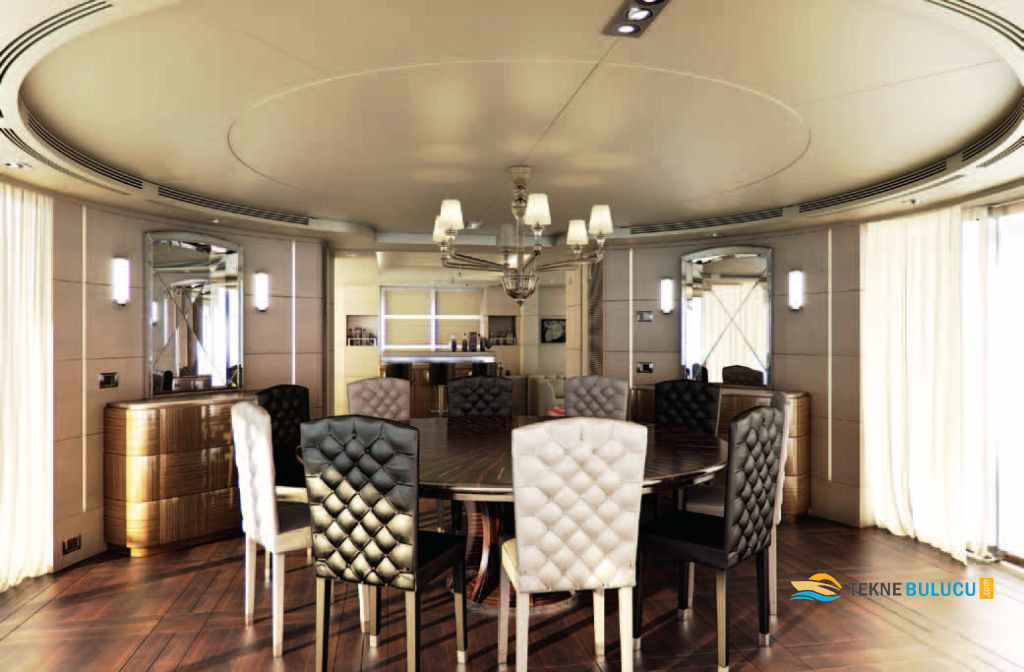 Benetti Benetti Vision 145 43m 2012 Model iç mekan 3