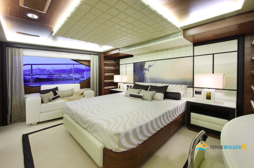 Benetti Delfino 93 2010 Model iç mekan 3