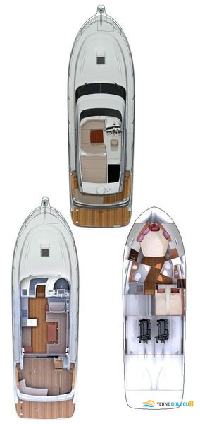 Beneteau Antares 42 2011 iç mekan 3