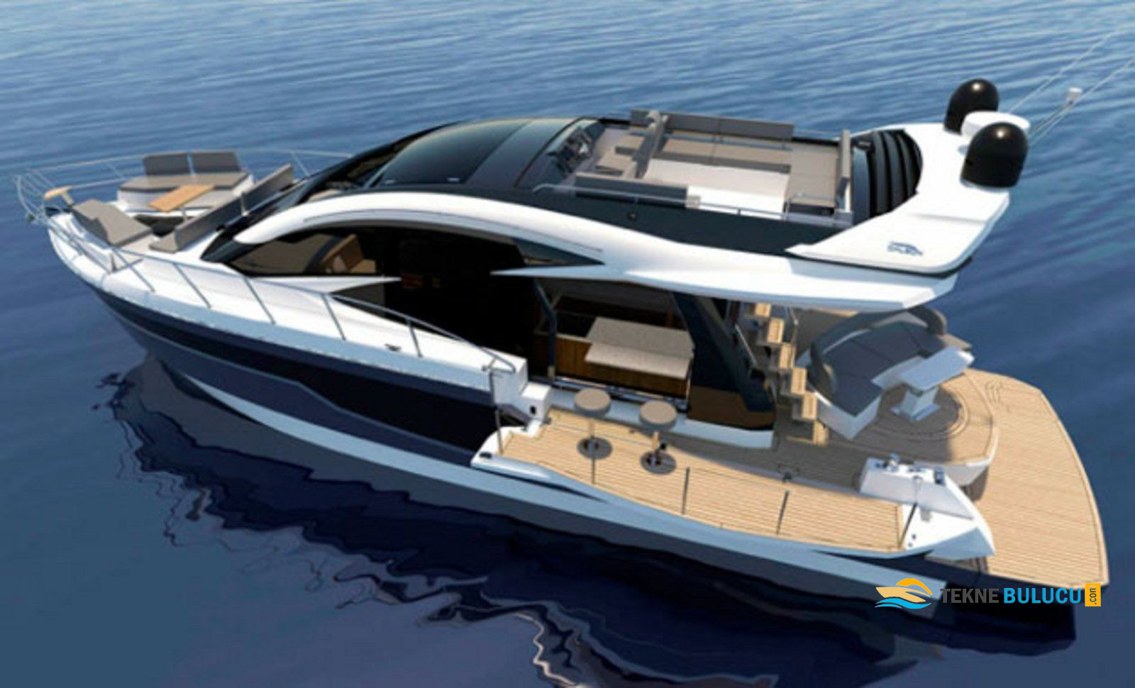 Galeon 510 Skydeck 2017 iç mekan 3