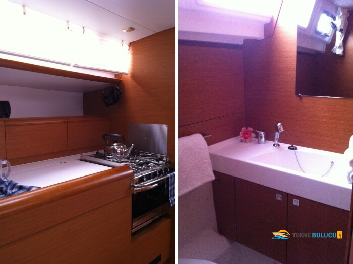 Jeanneau Sun Odyssey 469 2014 iç mekan 3