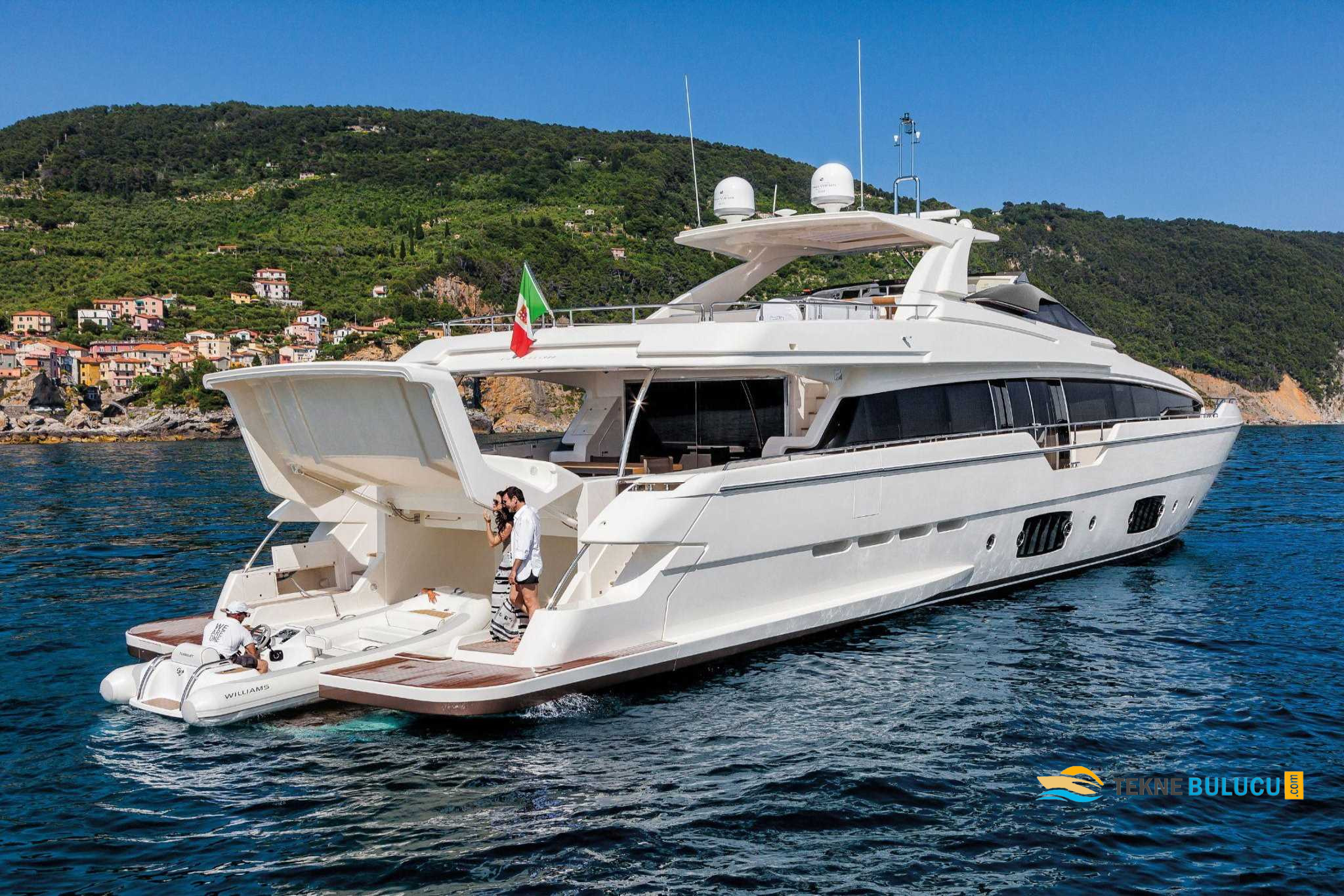 Ferretti 960 2018 iç mekan 1