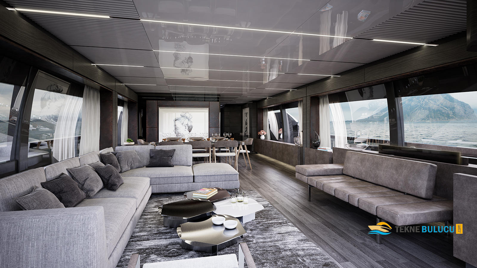 Ferretti 920 2019 iç mekan 3