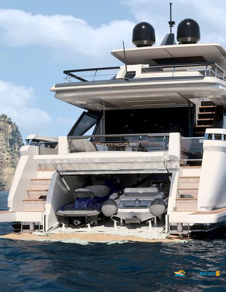 Ferretti 860 2026 iç mekan 2