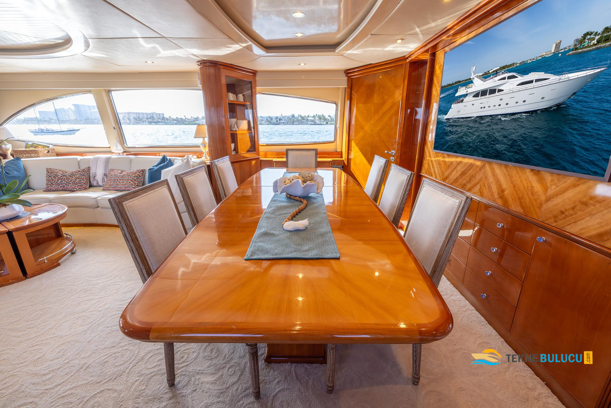 Azimut 100 Jumbo 1996 iç mekan 3