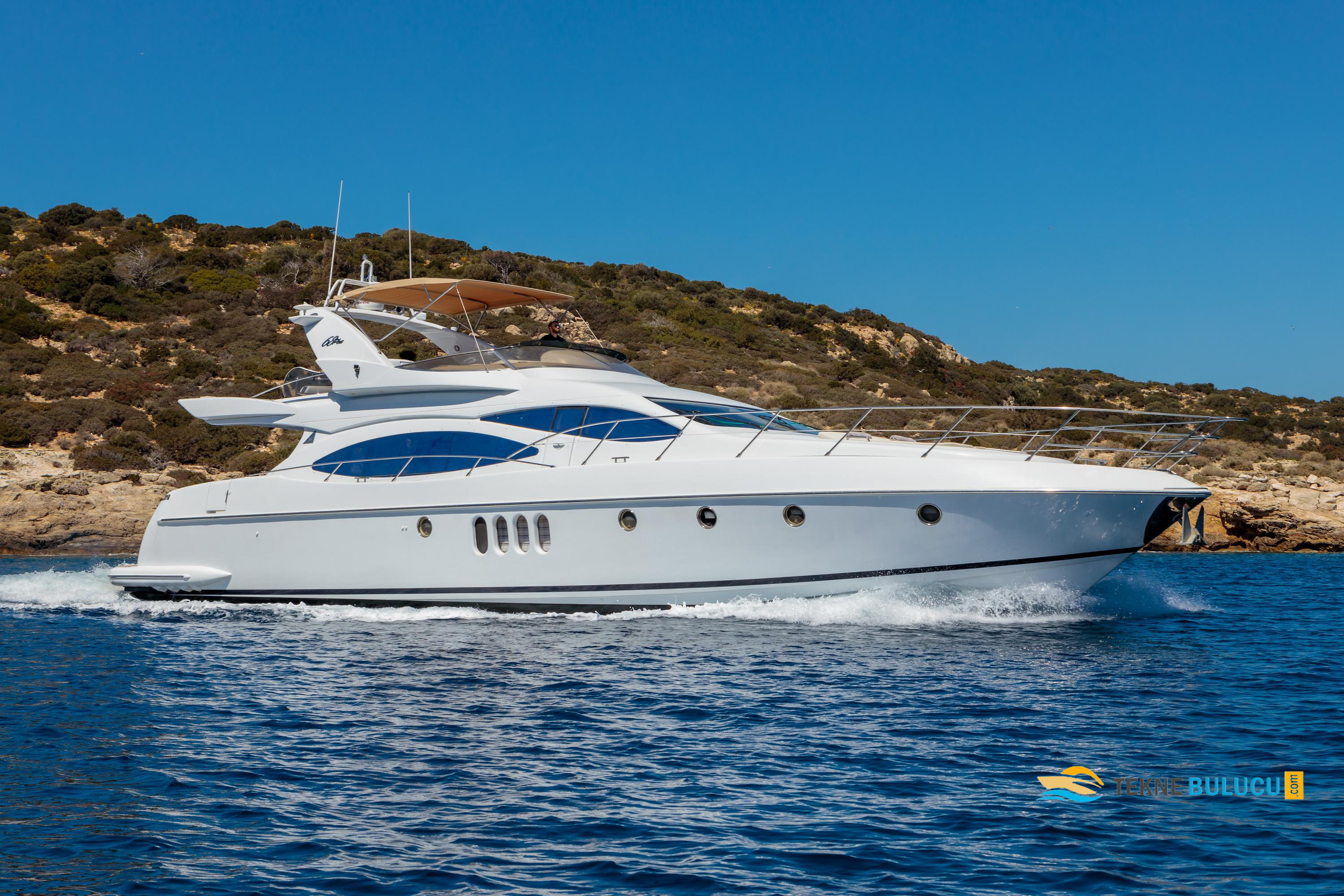 Azimut 68 Plus Fly 2006 iç mekan 1