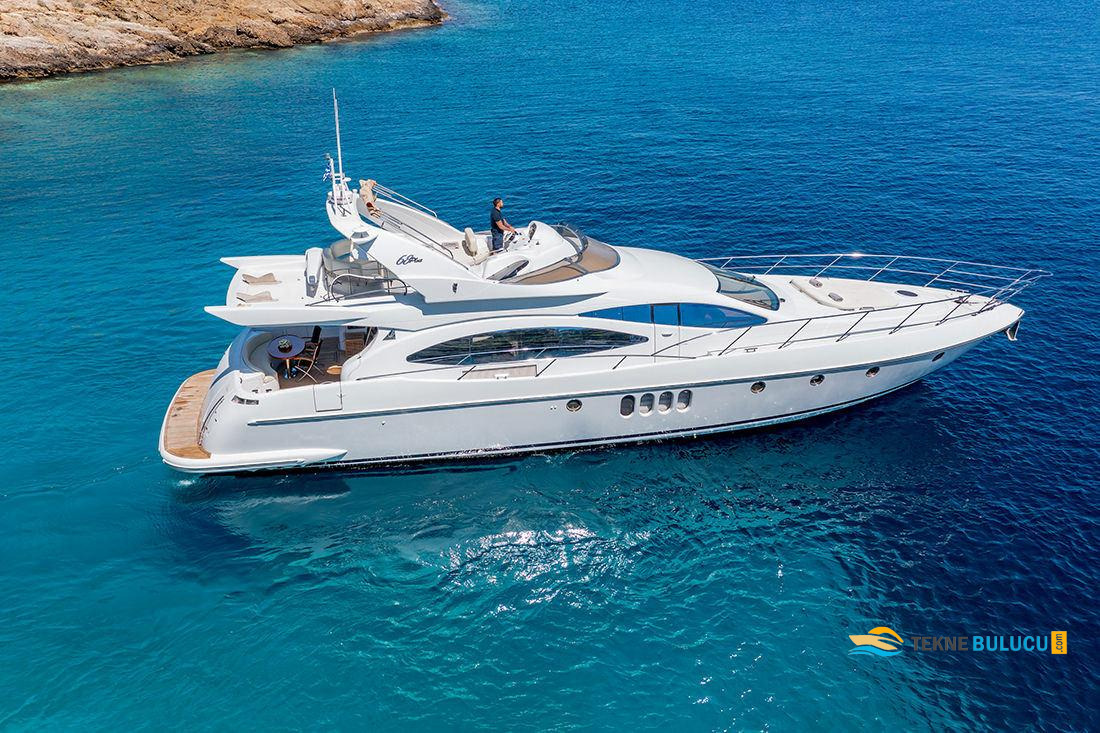Azimut 68 Plus Fly 2007 iç mekan 2