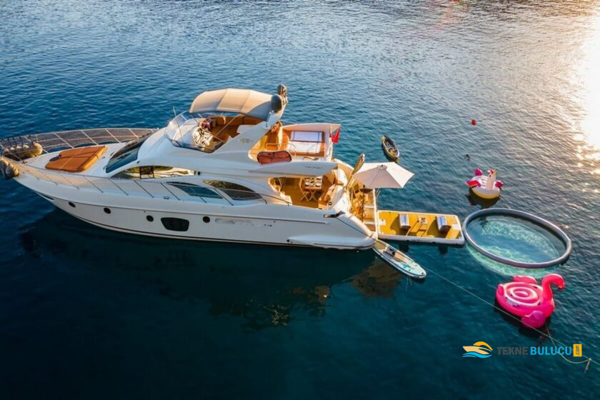 Azimut 62 Fly 2009 iç mekan 1