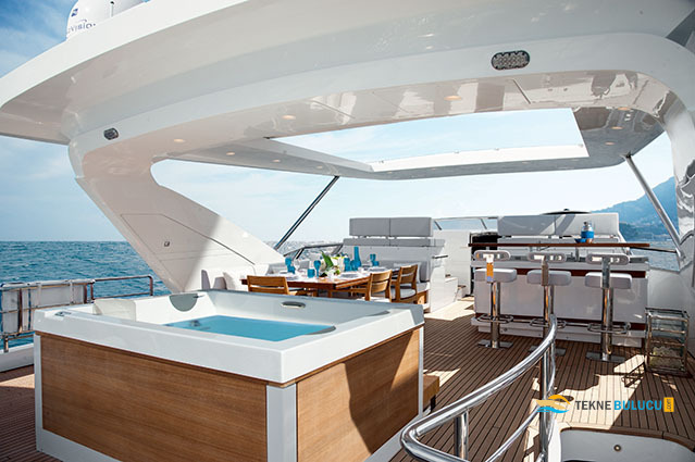 Azimut Grande 95 RPH 2014 iç mekan 1