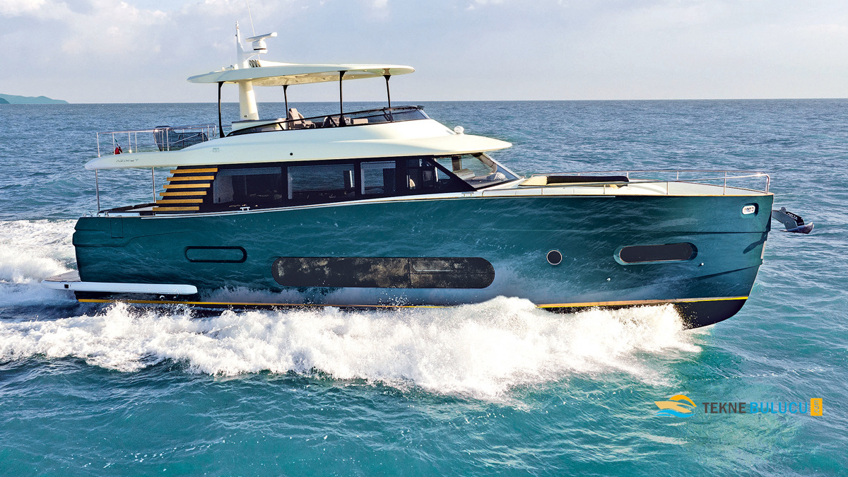 Azimut Magellano 66 2023 iç mekan 3