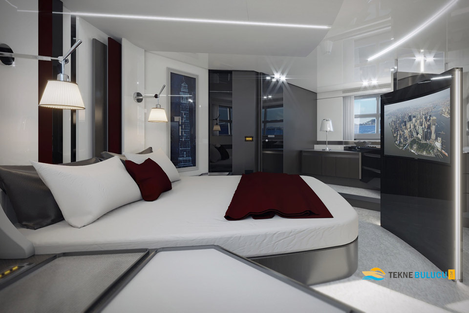 Azimut S7 2021 iç mekan 3