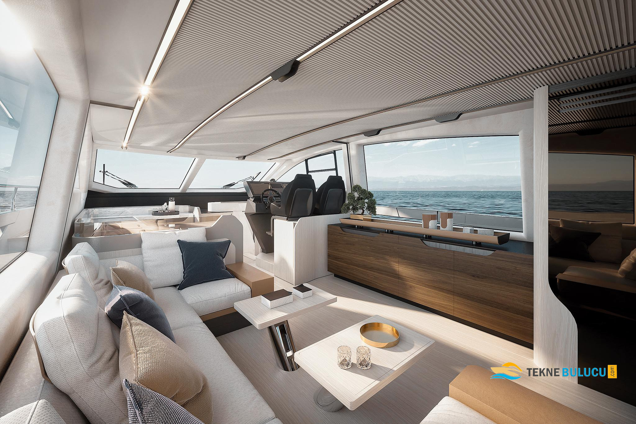 Azimut S7 2022 iç mekan 1