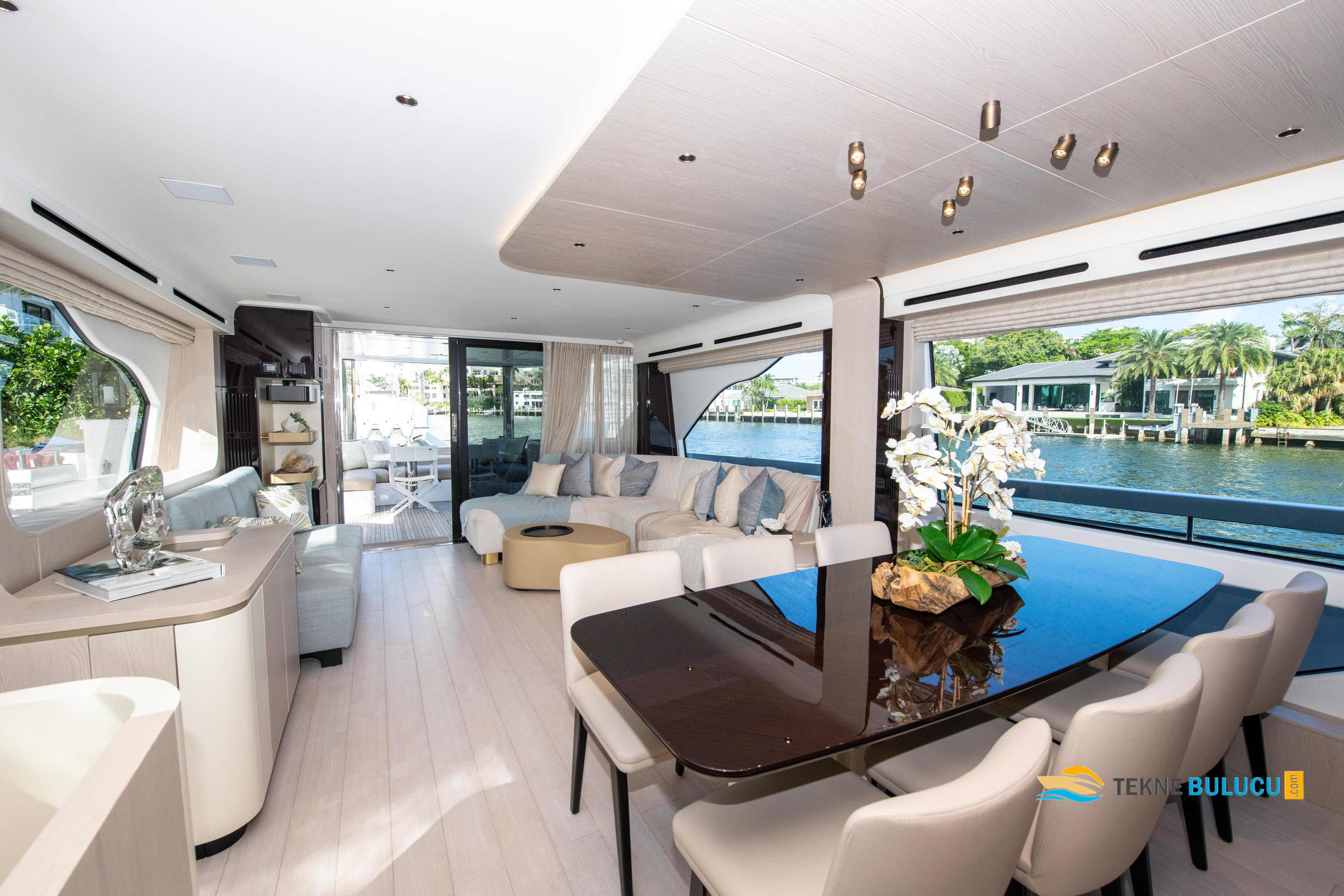 Azimut 78 Fly 2025 iç mekan 2