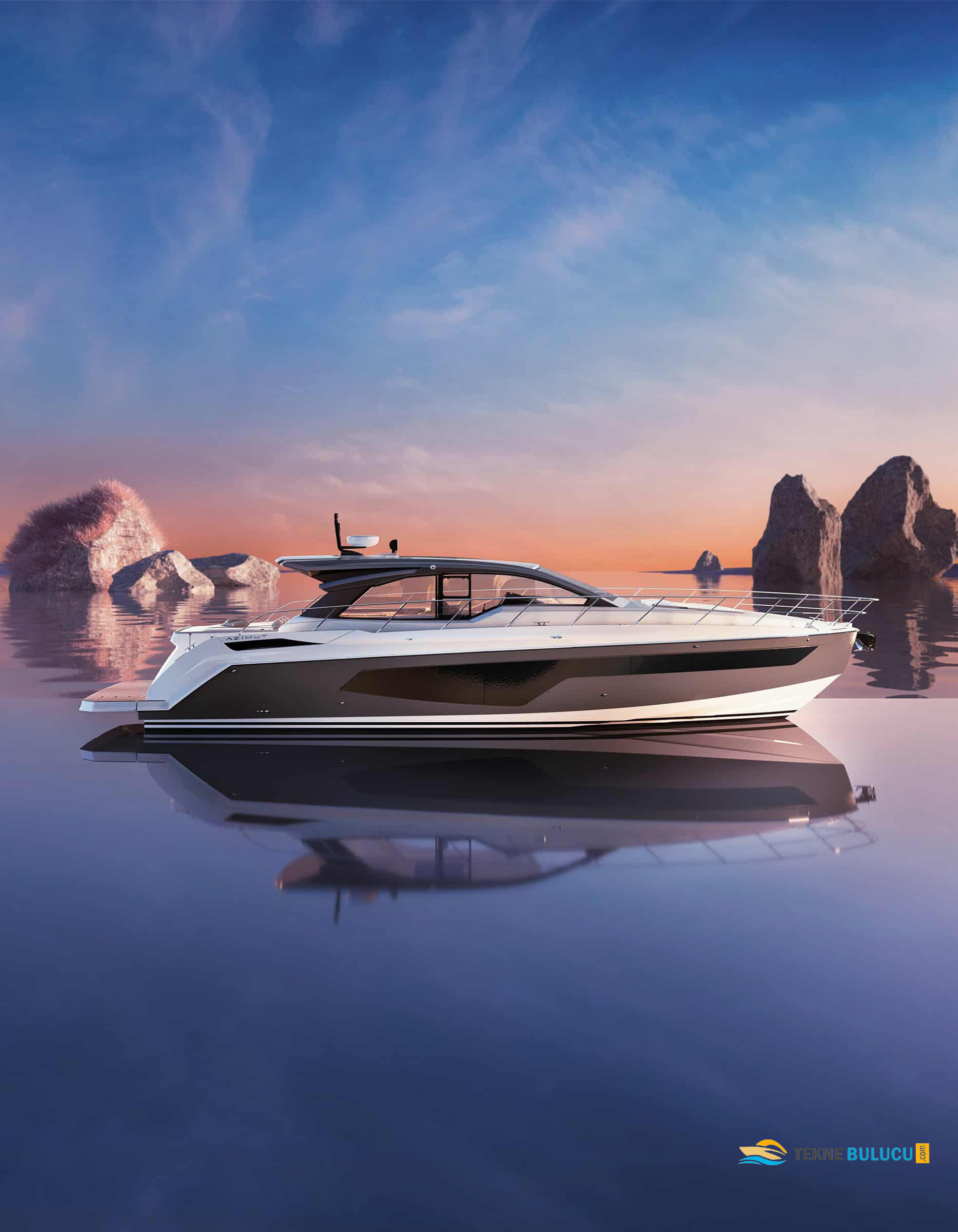 Azimut Grande 44 Metri 2026 iç mekan 1