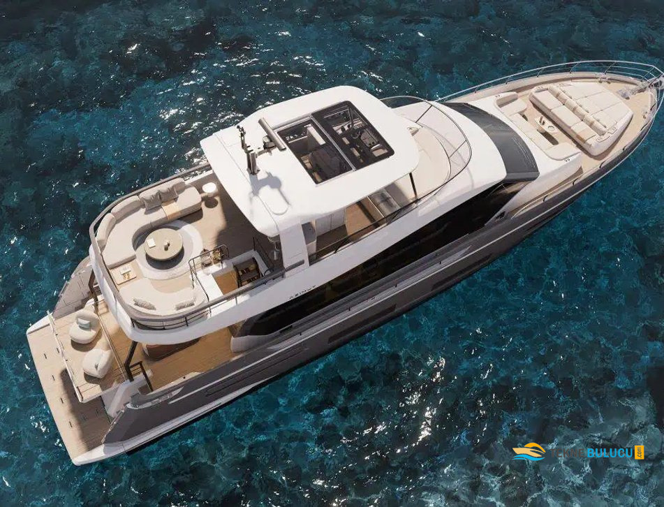 Azimut Fly 82 2026 iç mekan 1