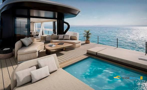 Azimut Seadeck 9 2026 iç mekan 2