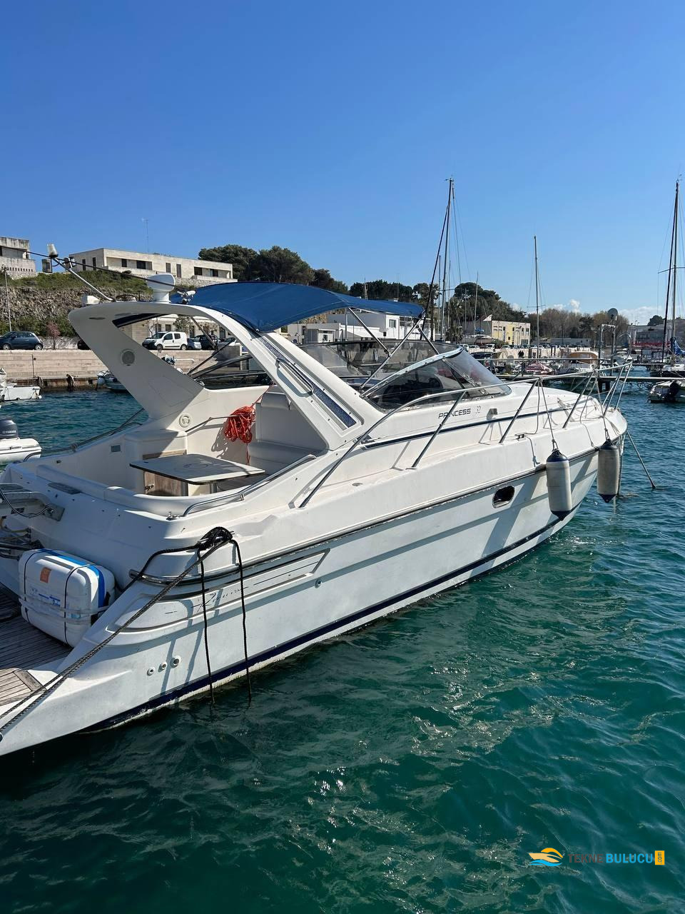 Princess Princess 32 1975 Model iç mekan 3
