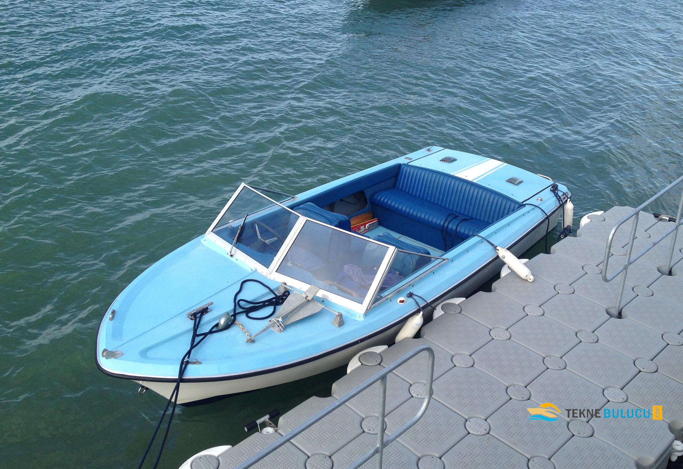 Sunseeker Sovereign 17 1974 Model iç mekan 2