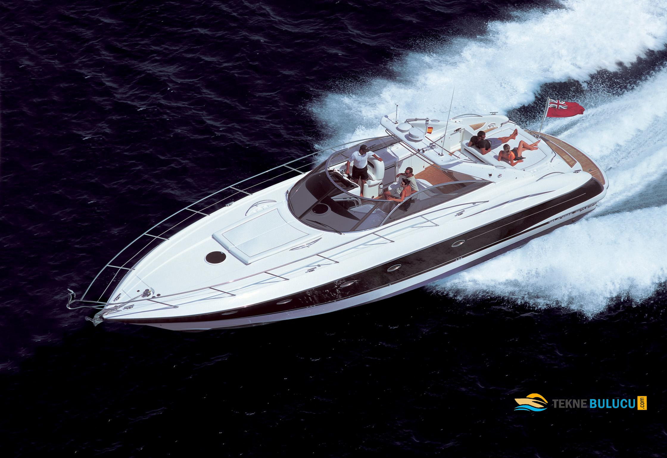 Sunseeker Camargue 46 1990 Model iç mekan 2
