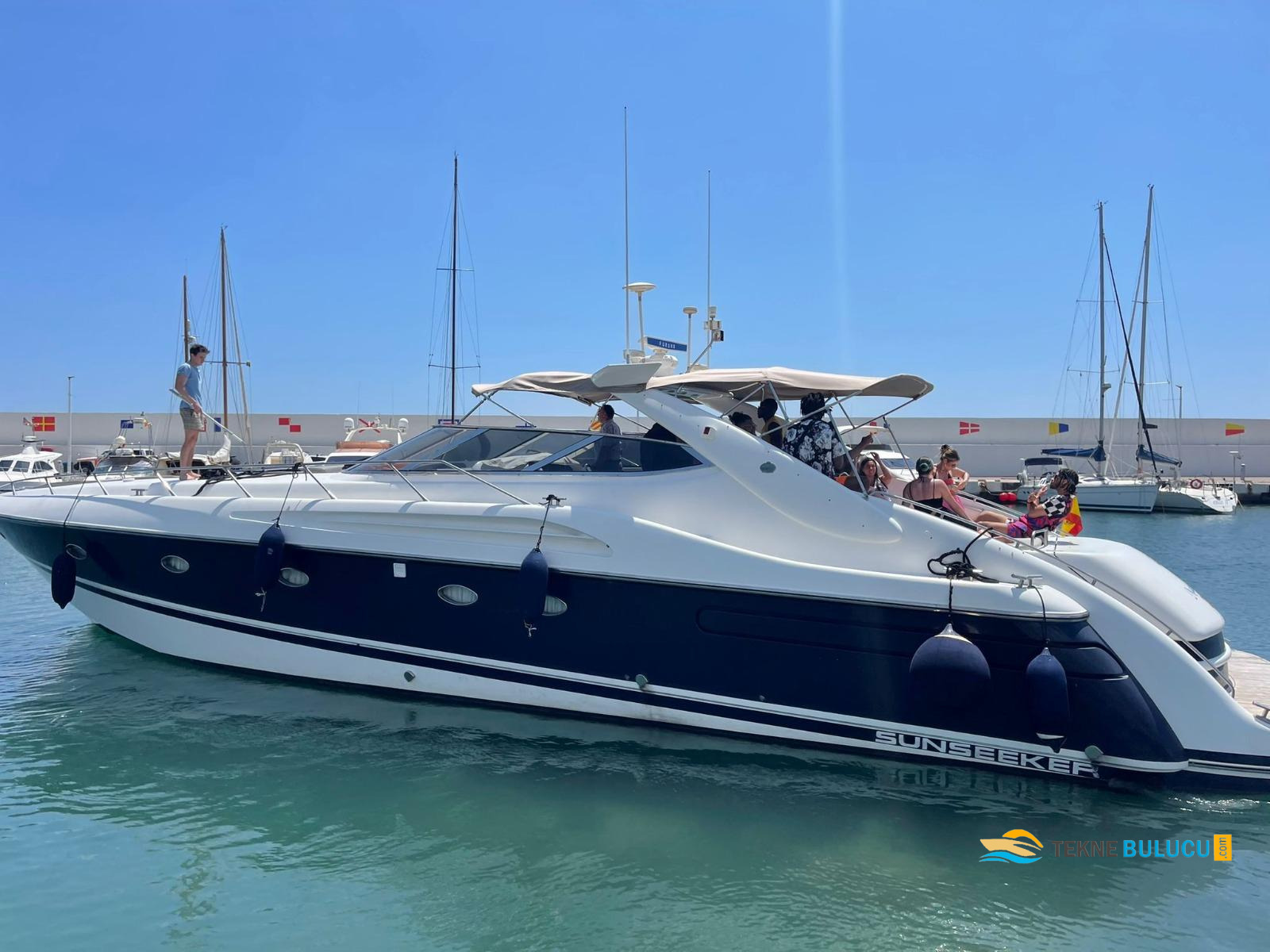 Sunseeker Predator 63 1993 Model iç mekan 2