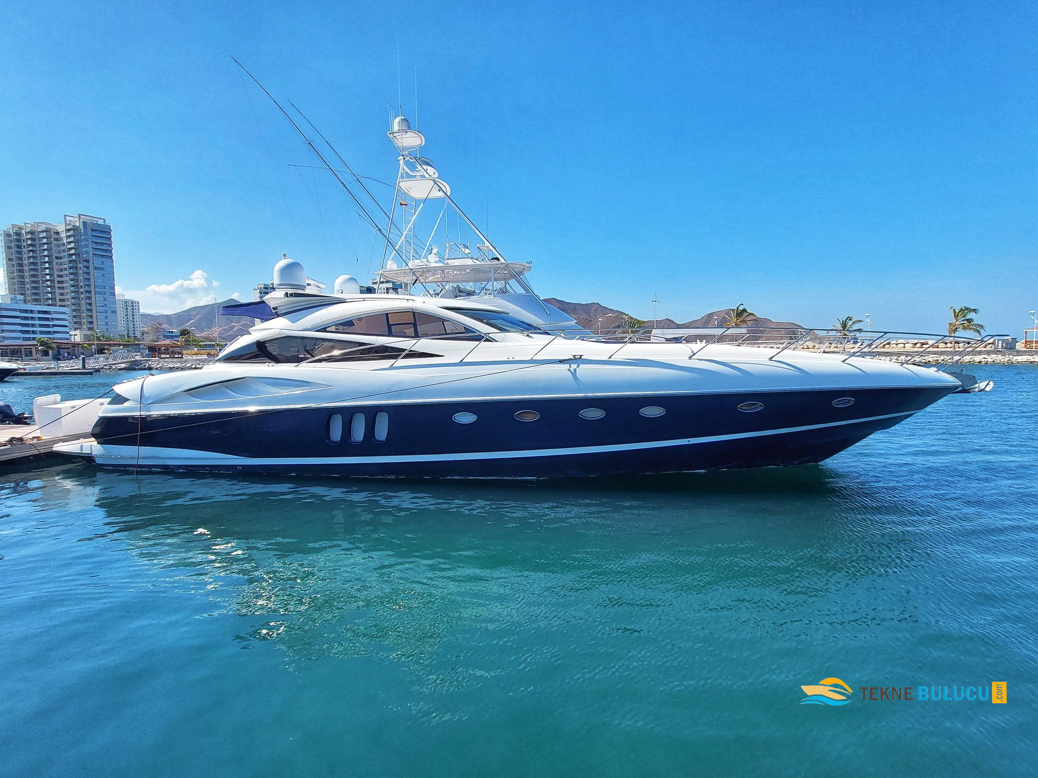 Sunseeker Predator 68 1st Gen 2006 Model iç mekan 1