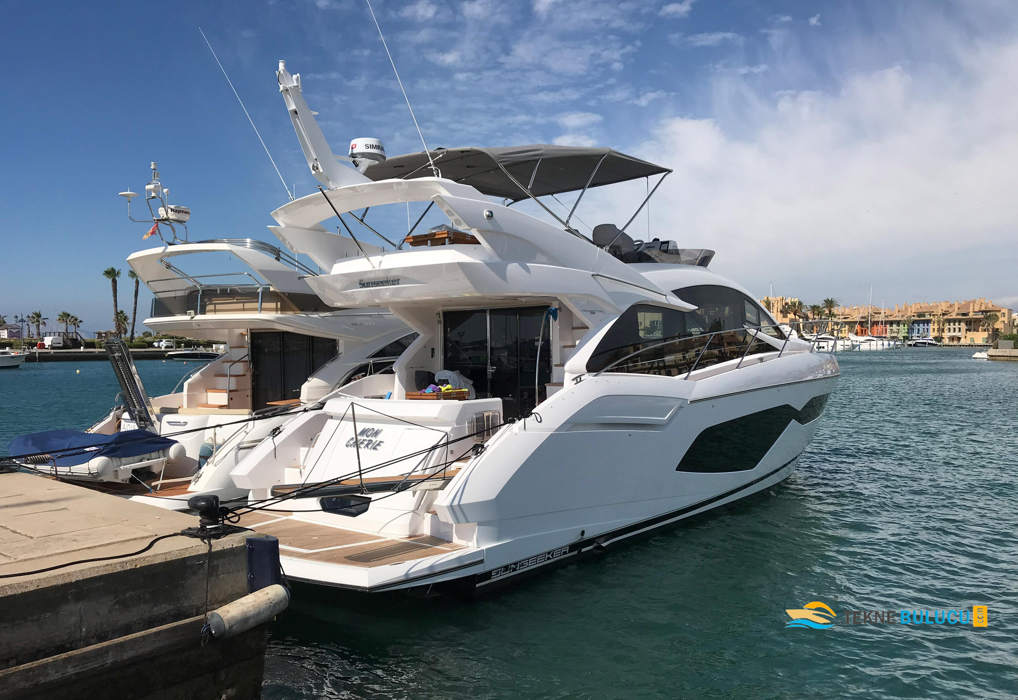 Sunseeker Manhattan 52 New 2017 Model iç mekan 2