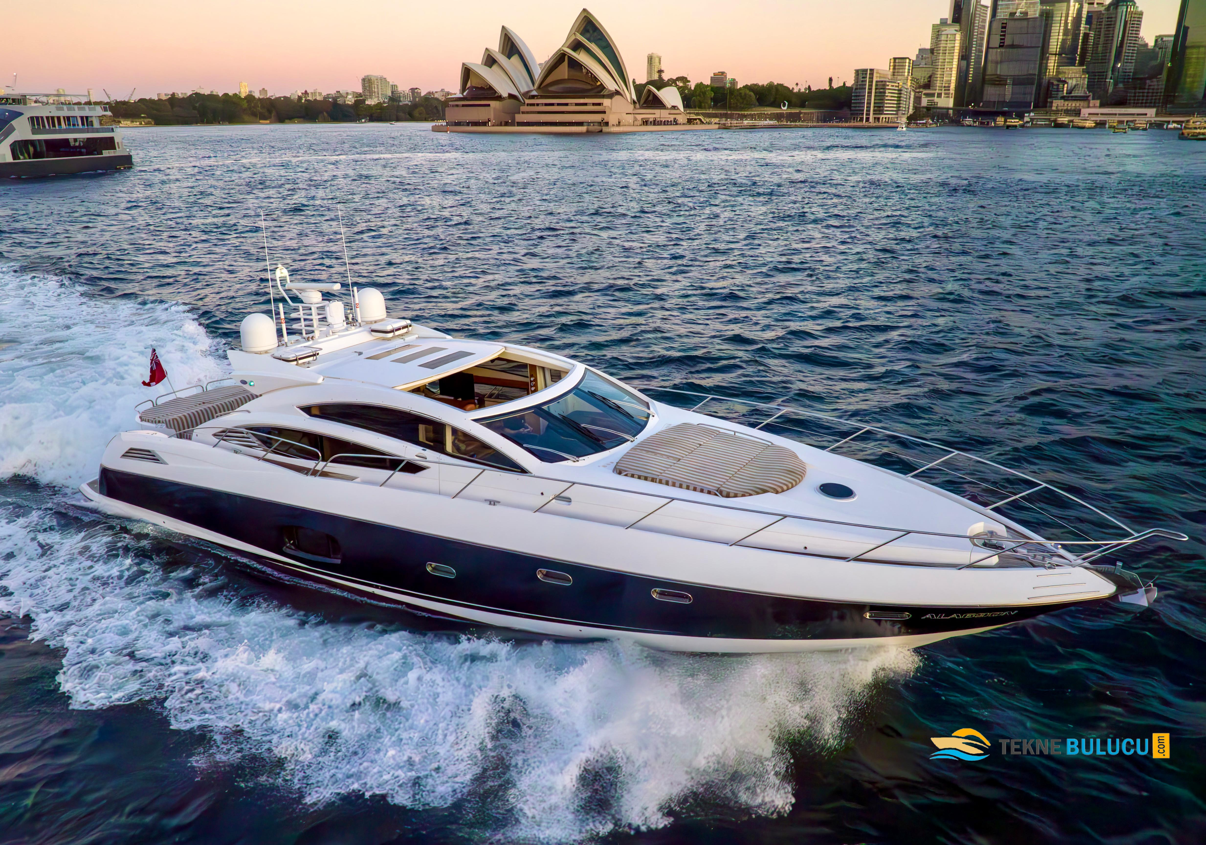 Sunseeker Predator 74 2018 Model iç mekan 2