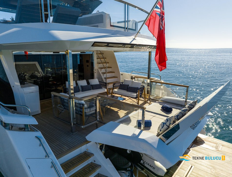 Sunseeker 100 Yacht 2024 Model iç mekan 2