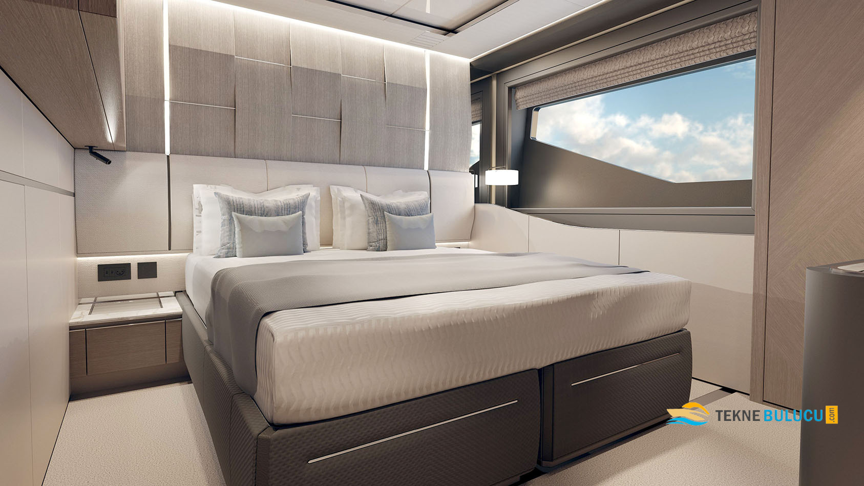 Sunseeker 100 Yacht 2026 Model iç mekan 1
