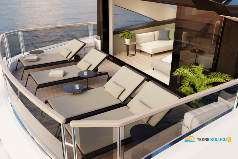 Sunseeker Ocean 182 2024 Model iç mekan 2