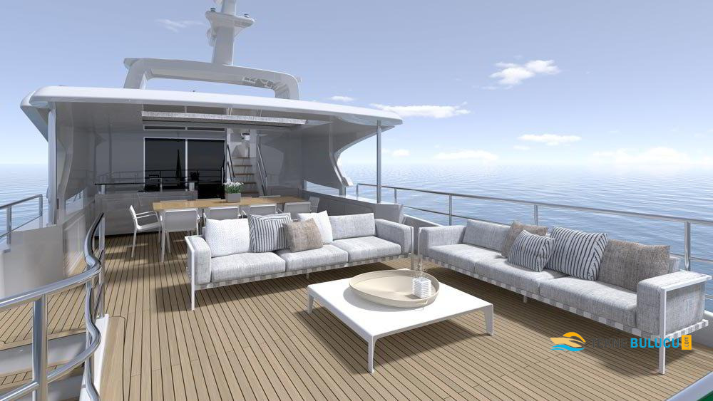 Benetti Delfino Classic 1973 Model iç mekan 2