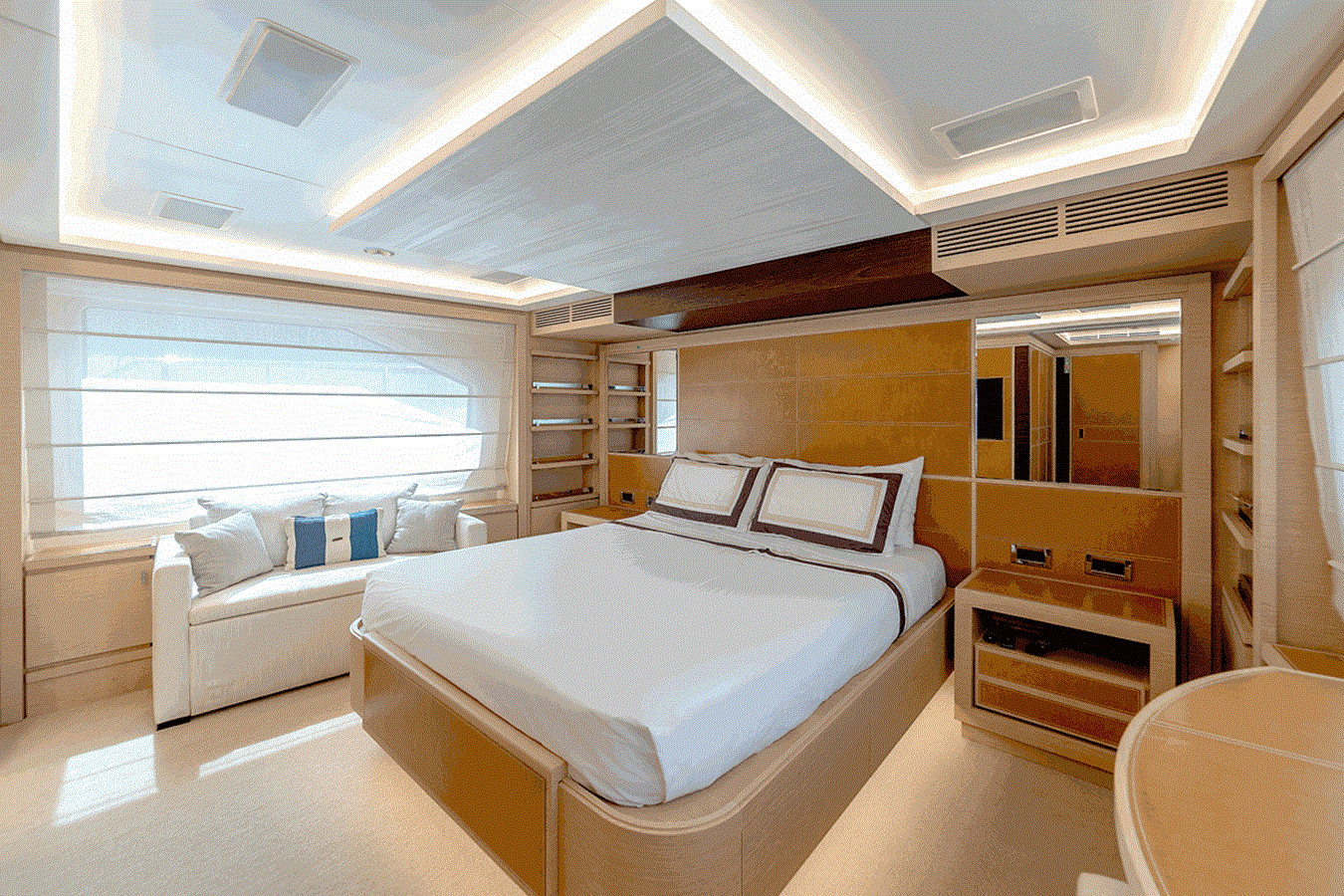 Benetti Delfino 93 2016 Model iç mekan 2